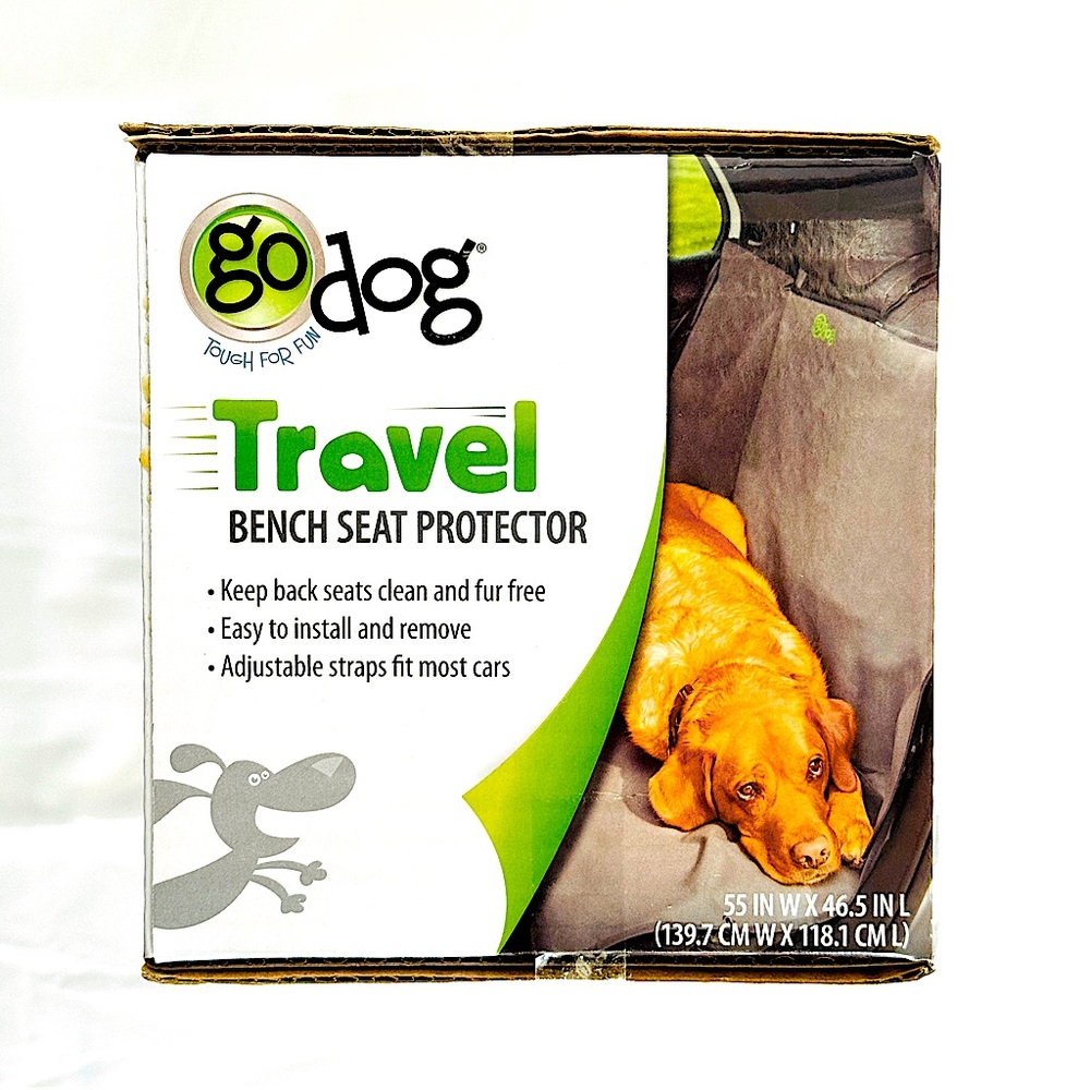 GO DOG Travel Bench Seat Protector For Car, NEW NIB - Picture 5 of 5